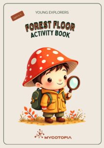 My First Mushroom Coloring Book: Ages 4–5